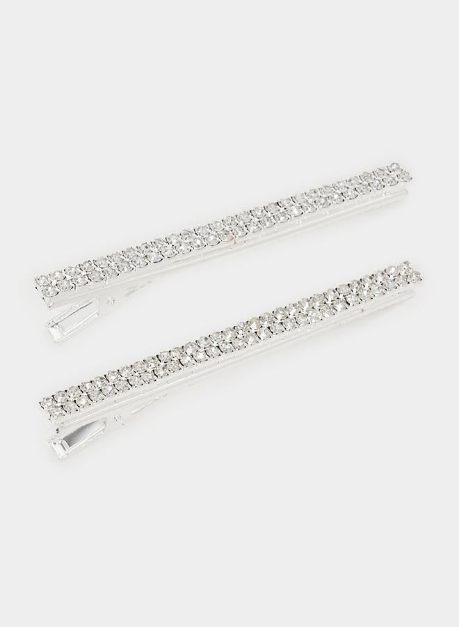 Styli Set of 2 - Metallic Hair Clip - Image 1