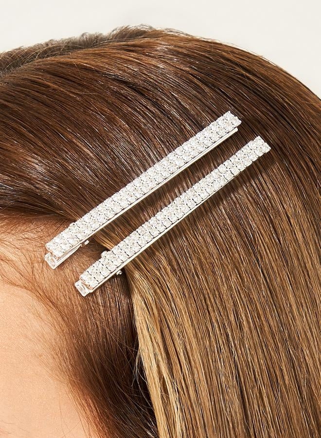 Styli Set of 2 - Metallic Hair Clip - Image 2