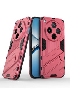 Cover for Oppo Find X8 PRO 5G, [High Anti-Drop] Frame Bumper Soft Silicone Ultra Thin Case, with Hidden Kickstand Foldable Stand