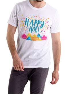 Yoo Street Happy Holi T Shirt for Men and Women Celebrate the Festival of Colors in Style - pzsku/Z96B9B7AF152057D23293Z/45/_/1740126559/6fe5cae8-f1c0-4bd2-a587-e1dda2cf45b7