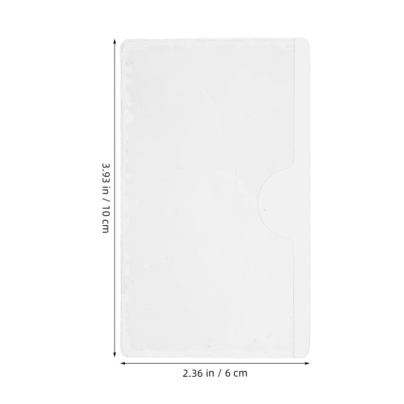 Self Adhesive PVC Label Pockets 2x3 5 Inch 50pcs for Bins Notebooks Drawers Organization - Image 3