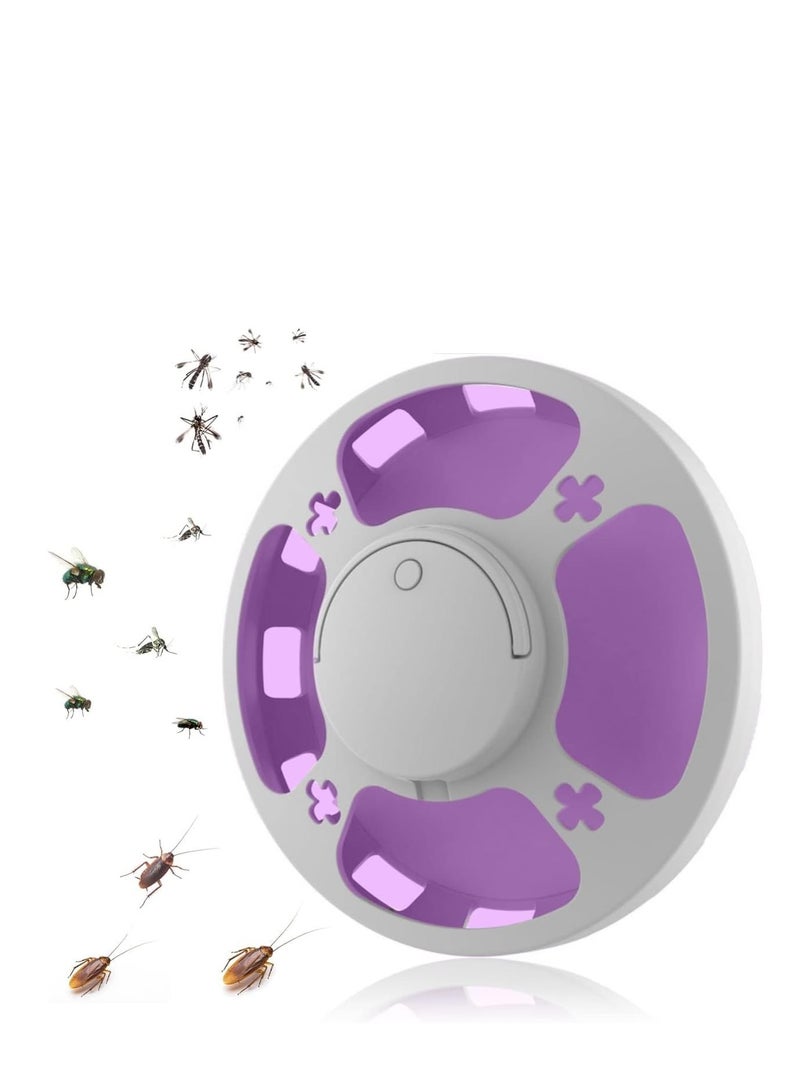 KASTWAVE قاتل الحشرات، مصيدة الذباب للمنزل، شبكة كهربائية للبعوض، مصيدة ذباب USB، قاتل البعوض للاستخدام الداخلي والخارجي، للمنزل، الحديقة، الداخلية، المطبخ، غرفة المعيشة، البعوض، الذباب، العث - Image 1