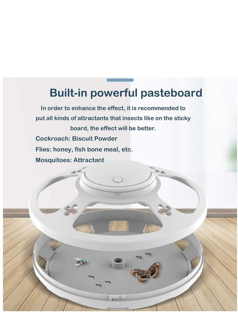 KASTWAVE قاتل الحشرات، مصيدة الذباب للمنزل، شبكة كهربائية للبعوض، مصيدة ذباب USB، قاتل البعوض للاستخدام الداخلي والخارجي، للمنزل، الحديقة، الداخلية، المطبخ، غرفة المعيشة، البعوض، الذباب، العث - Image 2