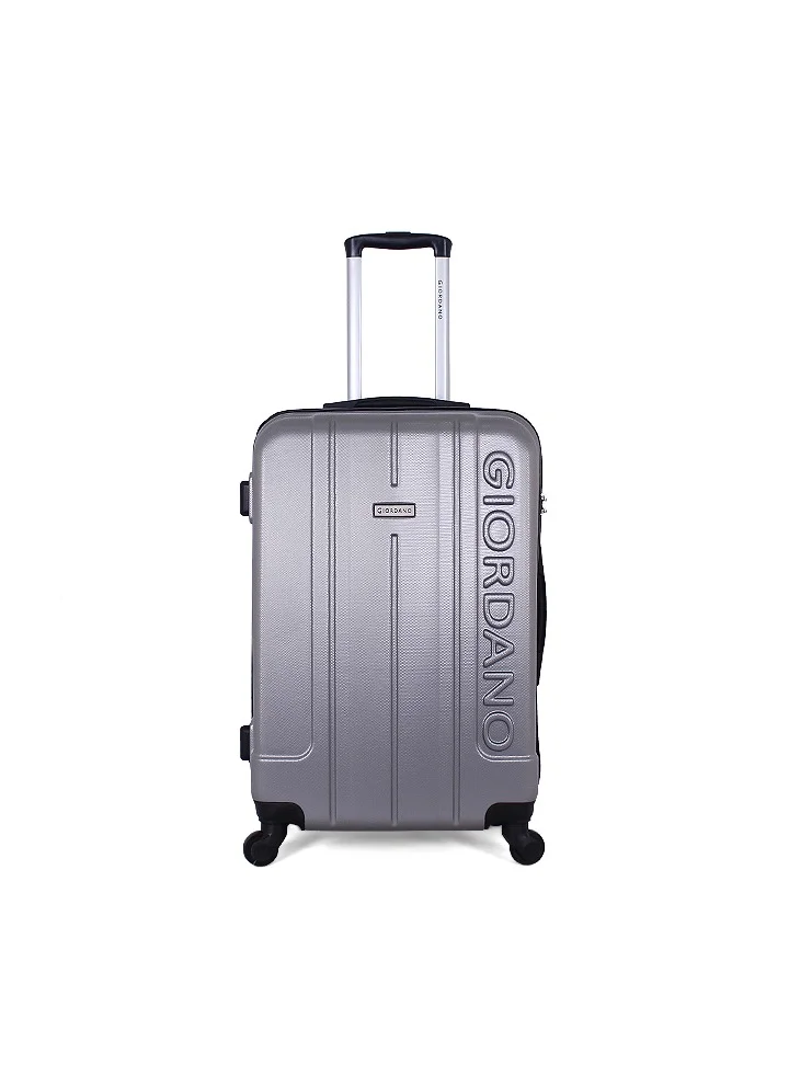 جيوردانو GIORDANO HARD TROLLEY LUXURY MODEL SILVER