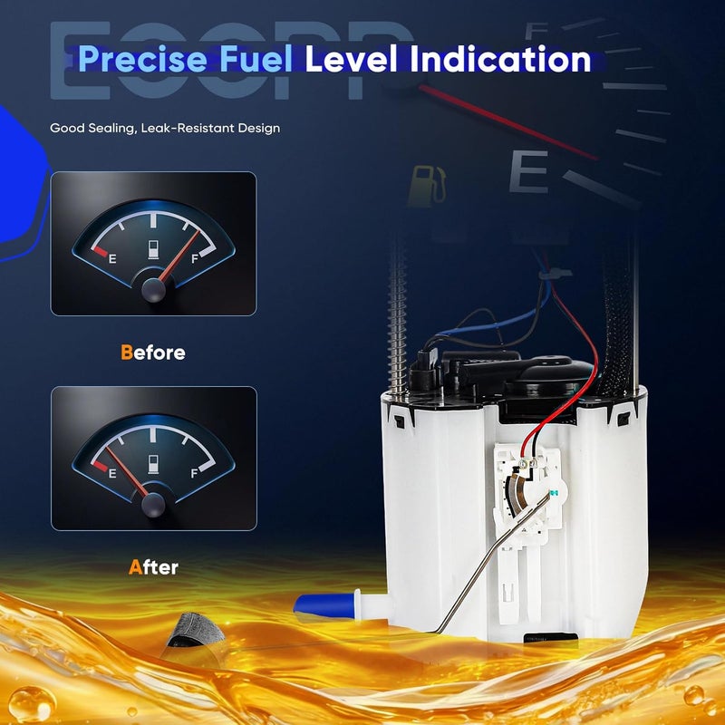 ECCPP Fuel Pump Replacement E8743M for Nissan Frontier, Pathfinder, Xterra & Suzuki Equator (2005-2015) - Image 2