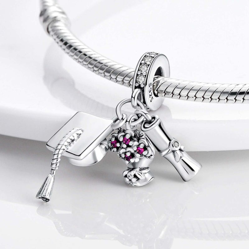 Cat-Themed Copper-Plated 925 Silver Black Cat and Moon Pendant Necklace and Bracelet Set - Versatile Animal Charm Jewelry with Polishing Cloth for Women and Children - Image 2