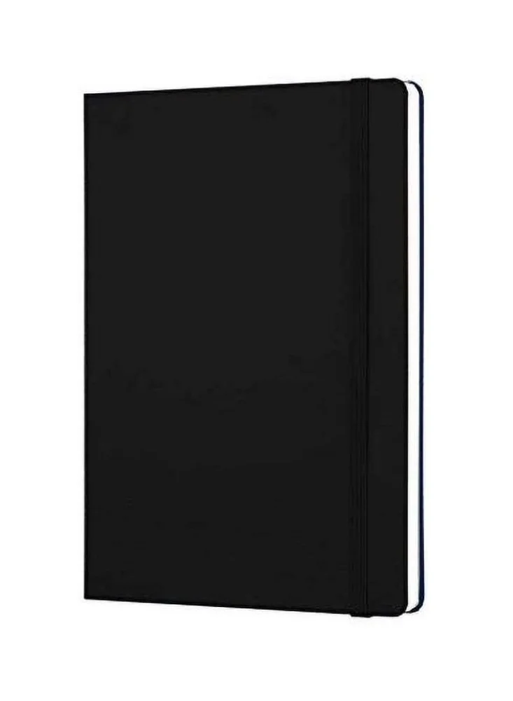 Collins Collins B6 Glasgow Plain Notebook - Black