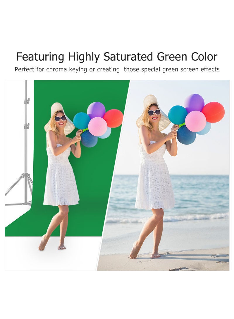NIBEMINENT Professional Photo Studio Background Green  - Image 3