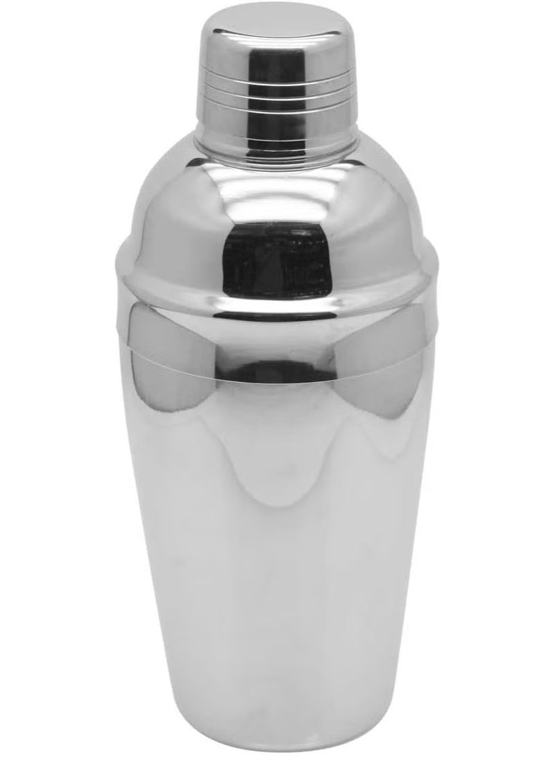 مطبخ ماستر كوكتيل شاكر ديلوكس، فضية، 500 مل فضية 0.5 لتر - Image 2