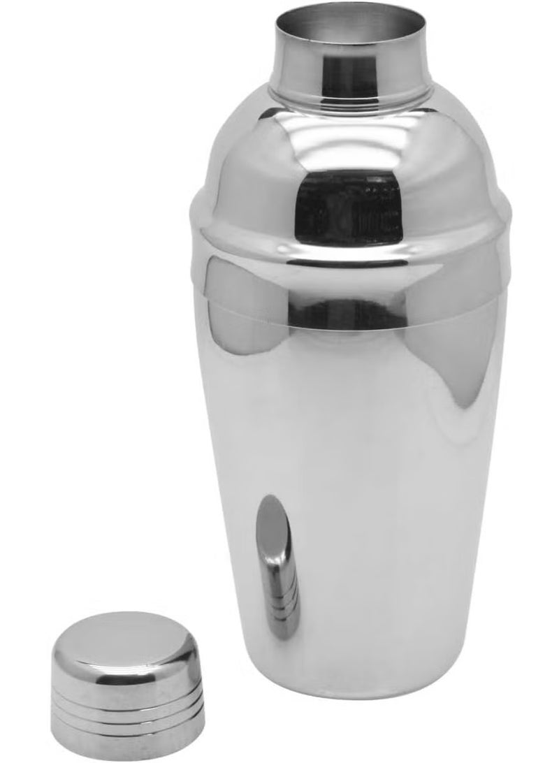 مطبخ ماستر كوكتيل شاكر ديلوكس، فضية، 500 مل فضية 0.5 لتر - Image 3