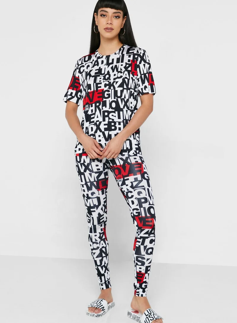 Love Moschino High Waist Pants