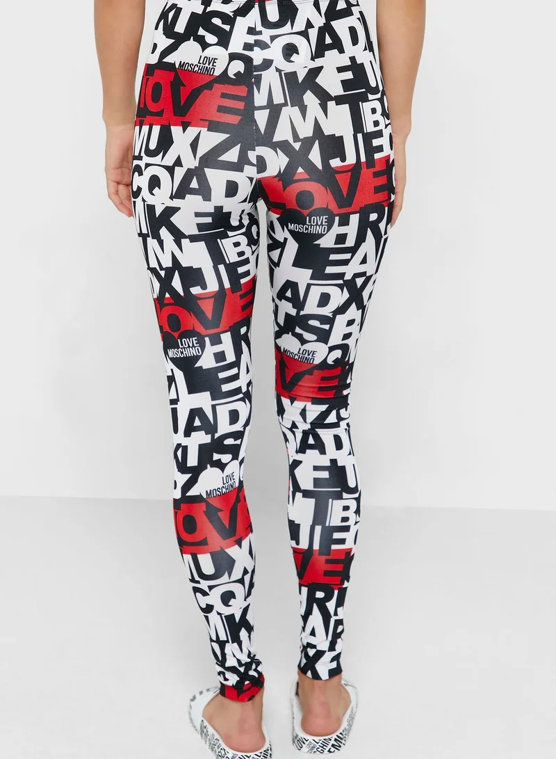 Love Moschino High Waist Pants