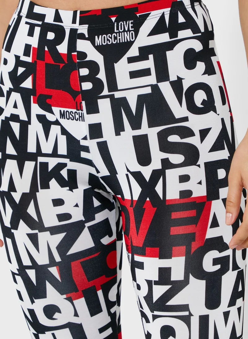 Love Moschino High Waist Pants