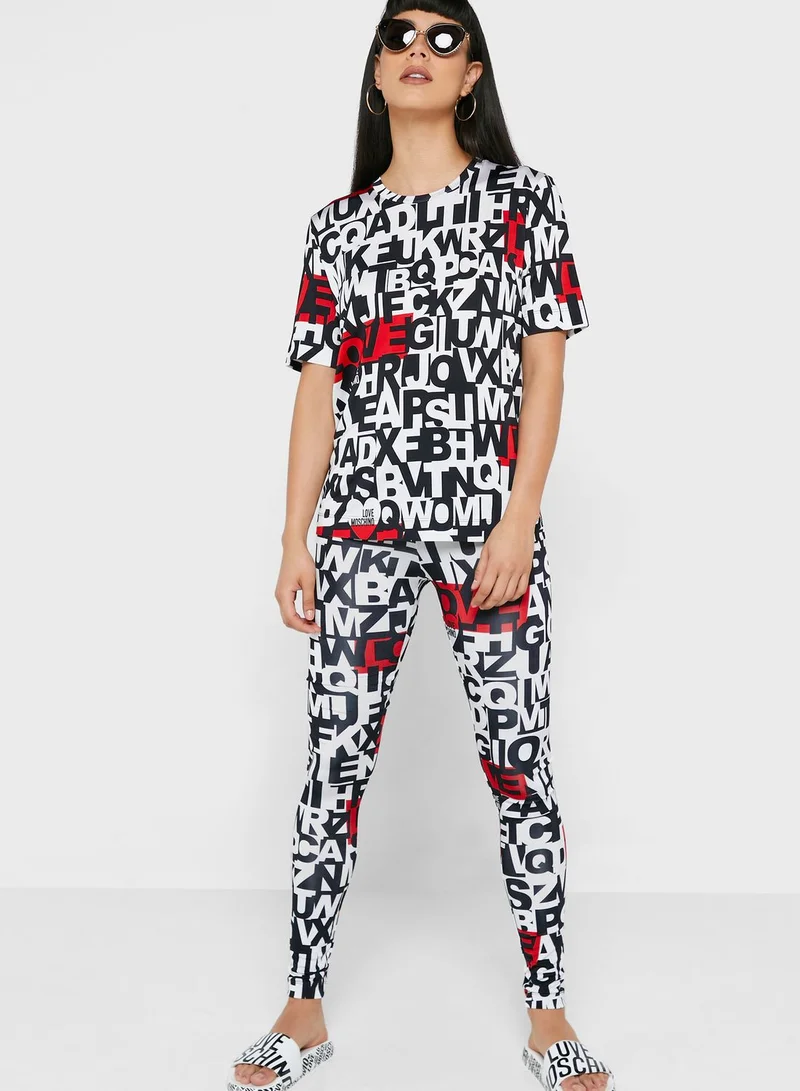 Love Moschino High Waist Pants