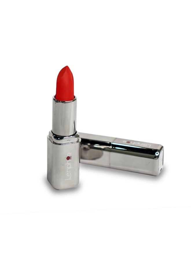 Lenphor Lush Up Matte Lipstick | Long Lasting & Lightweight Lipstick | Royal Red - Image 1
