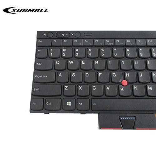 SUNMALL New Laptop Keyboard Replacement with Pointer(no Backlit) Compatible with Lenovo IBM ThinkPad T430 T430S T430I X230 X230T X230I T530 W530 (Not Fit T430U X230S) - Image 2