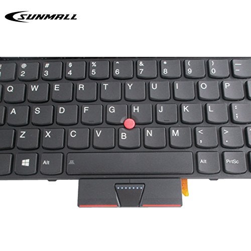 SUNMALL New Laptop Keyboard Replacement with Pointer(no Backlit) Compatible with Lenovo IBM ThinkPad T430 T430S T430I X230 X230T X230I T530 W530 (Not Fit T430U X230S) - Image 3