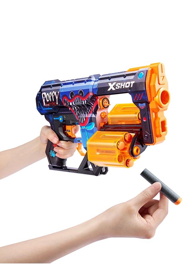 Zuru X-Shot جلود فلوكس 8 سهام بوبّي بلاي تايم س1 وقت اللعب - لعبة أفعال للتصويب للأطفال، المراهقين، البنين والبنات، أنشطة العطلات الخارجية، هدايا للأطفال أعمار 8+  - Image 4