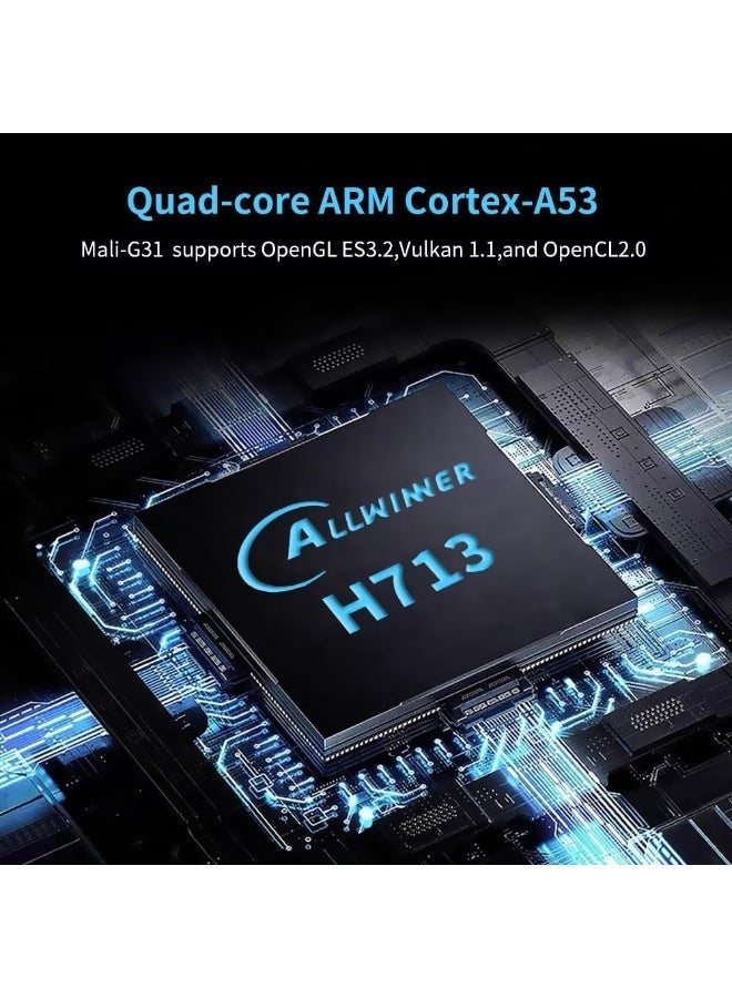 X10 Plus Retro Game Console with Projector，4K HD Portable Projector with 10000+ Games，Plug and Play TV Video Game Stick，Android TV 11.0 Smart Projector with 2.4g Wireless Controllers - Image 4