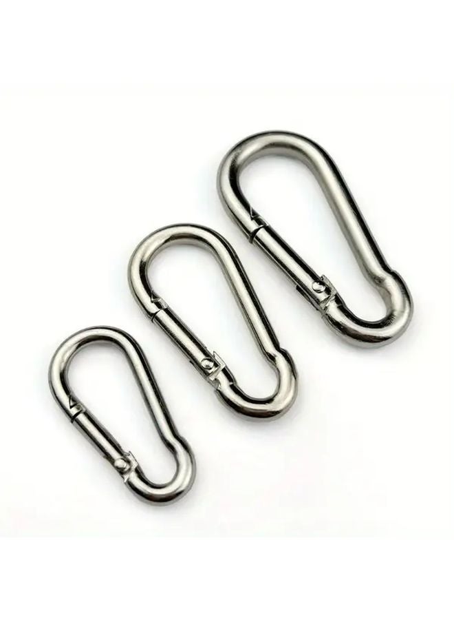 10 Pack 5 Color Spring Snap Quick Connectors Heavy Duty Iron Buckles for Outdoor Camping Hiking Fishing - Image 3