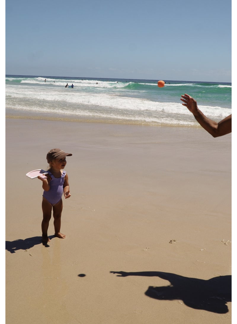 SUNNY LIFE Kids Velcro Beach Bats Set – Cotton Candy Cherry Design with Matching Ball – Outdoor Paddle Game Toy for Children – Lightweight & Safe Summer Activity for Girls & Boys - Image 5