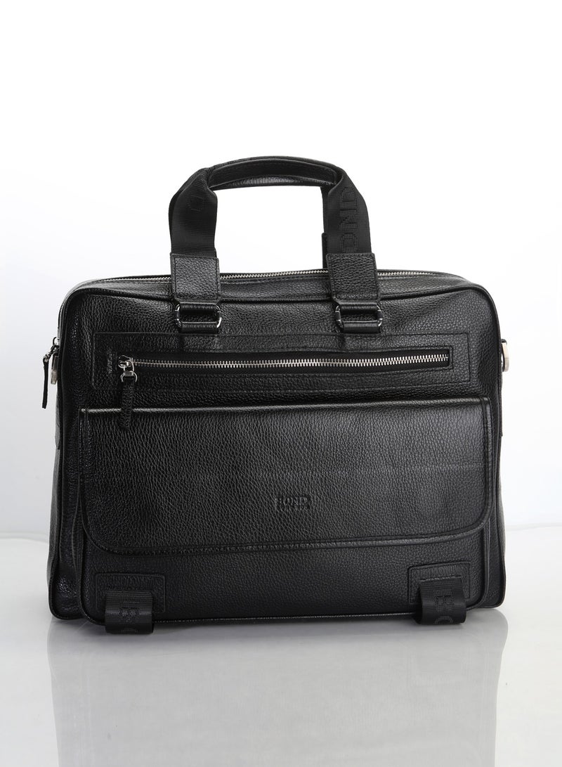Bond Non Leather Laptop Bag Black - 1404 / 1364 - Image 1
