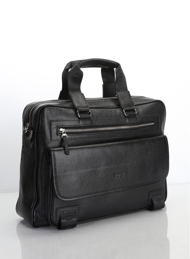 Bond Non Leather Laptop Bag Black - 1404 / 1364 - Image 2