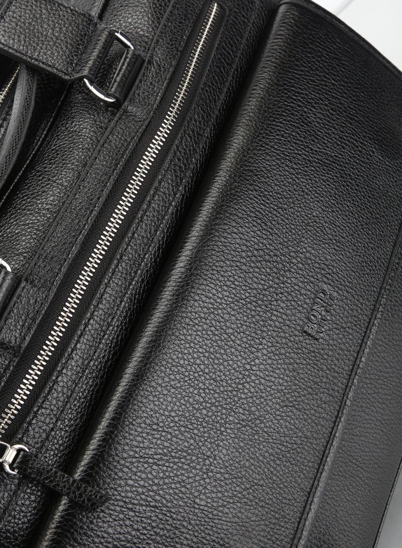 Bond Non Leather Laptop Bag Black - 1404 / 1364 - Image 5