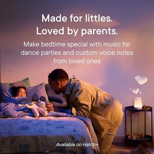 Hatch Baby Hatch Rest Baby Sound Machine, Night Light | 2nd Gen | Registry Essential, Sleep Trainer, Routine Builder, Time-to-Rise Alarm Clock, White Noise Soother, Nursery Stories, Toddler Kids Bedroom (Wi-Fi) - Image 5