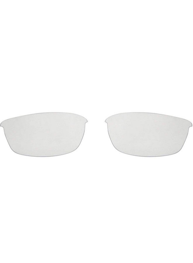 OAKLEY عدسات نظارات شمسية بديلة مستطيلة من فليك جاكت شفافة 63 مم - Image 1