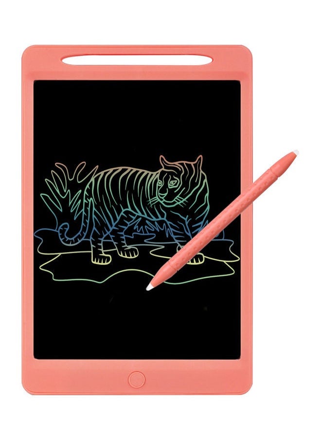 NIBEMINENT 11.5 Inch Multipurpose Rechargeable LCD Tablet with Stylus Pen Pink  - Image 1
