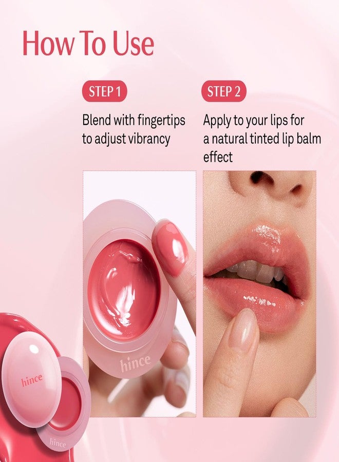 hince Raw Glow Dewy Ball - Tinted Lip Balm, Jelly Gloss Glow, Shine and Hydration, Lip & Blush Multiuse, Vegan, 0.12 oz. (13 colors) (BERRY COKE) - Image 5