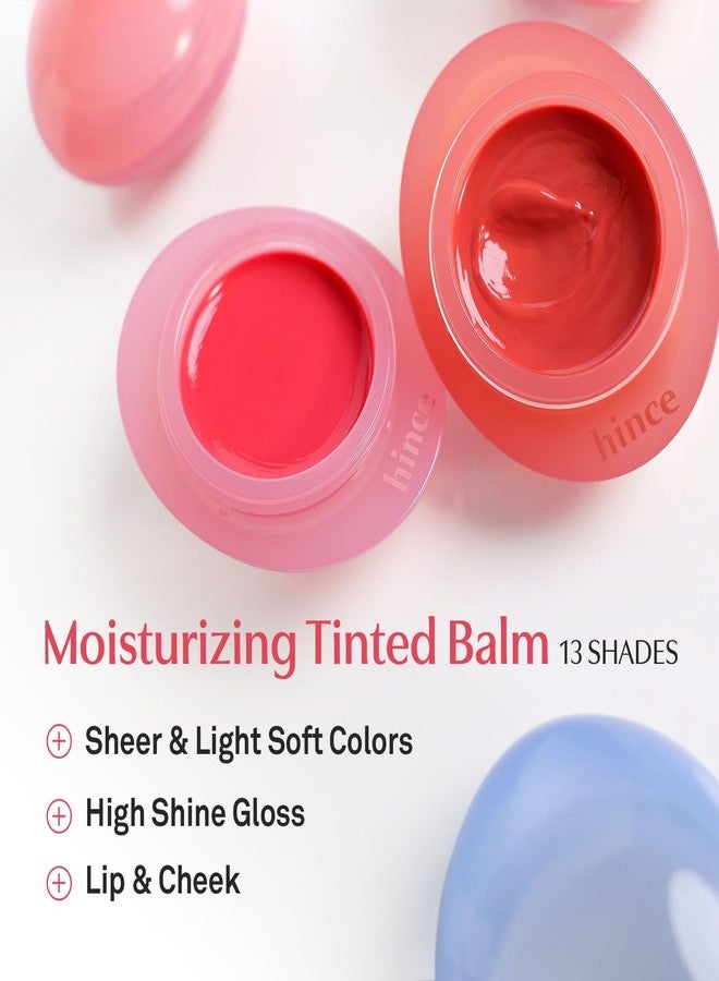 hince Raw Glow Dewy Ball - Tinted Lip Balm, Jelly Gloss Glow, Shine and Hydration, Lip & Blush Multiuse, Vegan, 0.12 oz. (13 colors) (BERRY COKE) - Image 3