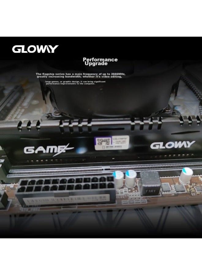 Gloway 16gb Ddr4 2666 Desktop Memory Module, Hanjiang, V-cross, Premium Chips, Cl19 - Image 3