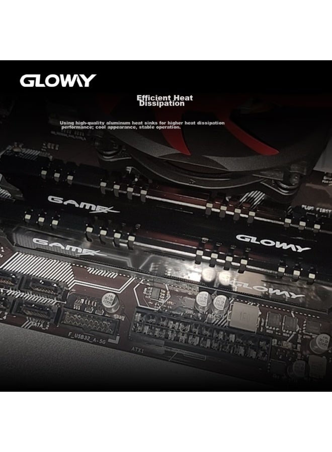 Gloway 16gb Ddr4 2666 Desktop Memory Module, Hanjiang, V-cross, Premium Chips, Cl19 - Image 2