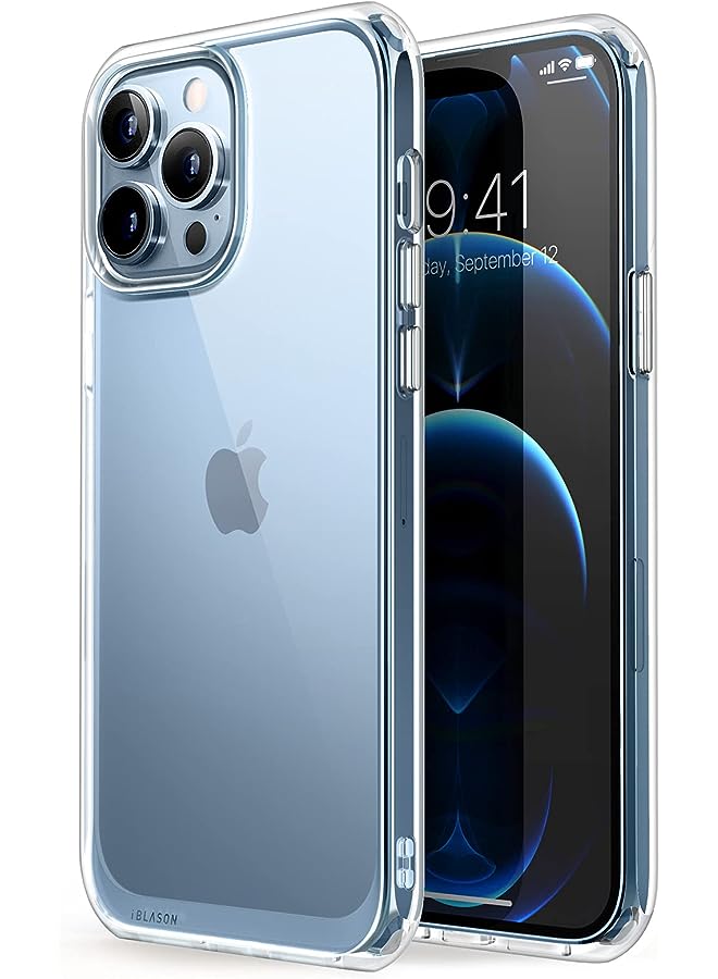 I-blason Halo Case for iPhone 13 Pro Max 6.7 inch (2021 Release), Slim Clear Case with TPU Inner Bumper(Clear) - Image 1