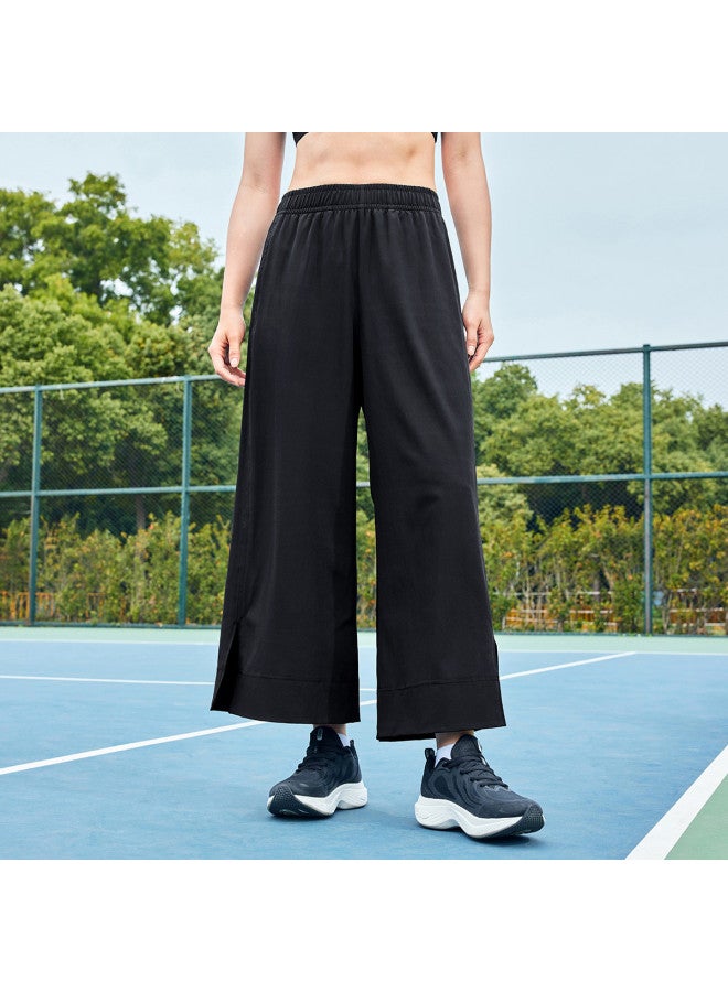 إكستيب 【سريع الجفاف والتهوية】بنطال نسائي، وصول جديد للصيف، بنطال واسع الأرجل للسفر والتخييم، ملابس رياضية نسائية عصرية ومتعددة الاستخدامات - Image 3