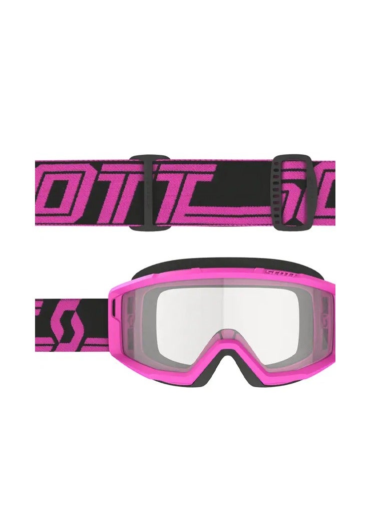 Scott Goggle Primal Clear Pink/Black Clear Works - Image 2