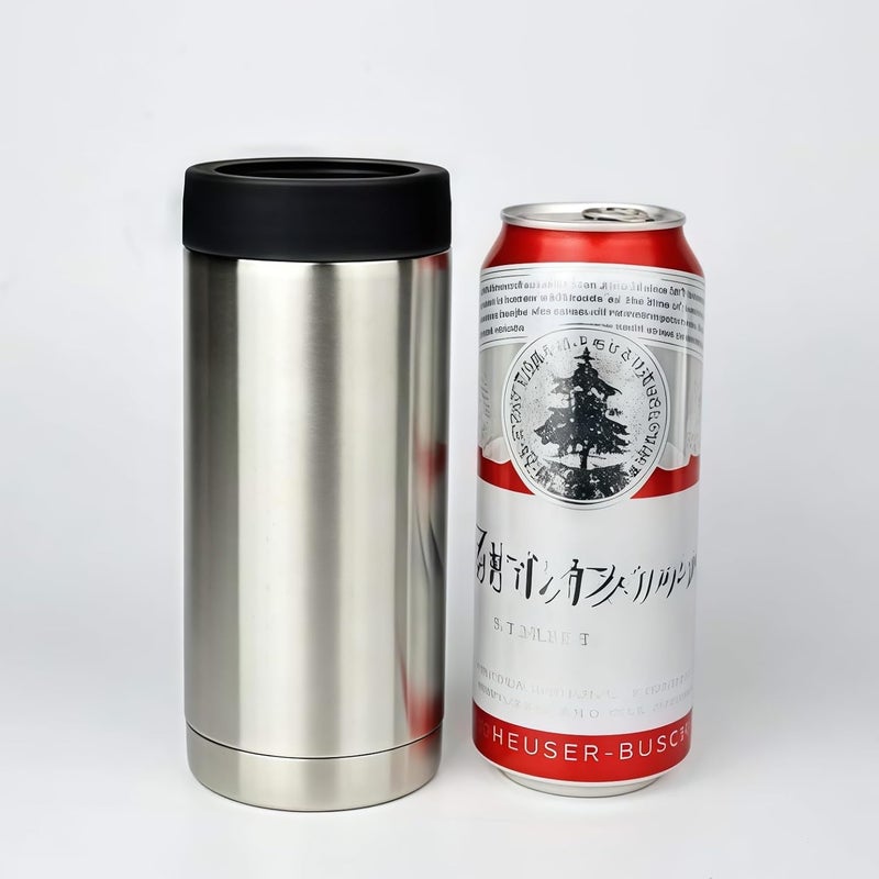 Gteller Can Insulator, Double Wall Stainless Steel Insulated Can Cooler, Beer Bottle holder 16oz 17oz(17oz-500ml) - Image 3