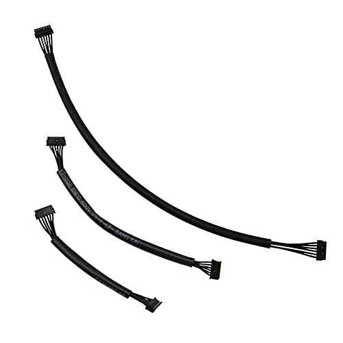 Vgoohobby 3Pcs Vgoohobby 80120200mm Sensor Harness Cable Sensing Adapter Compatible with RC Hobbywing Xerun Series Sensored BL Motor ESC - Image 1