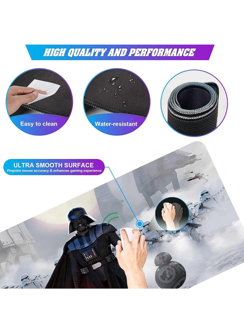 Y&D 600*300*3mm Office Lock Edge Non Slip Game Keyboard Pad - Image 3