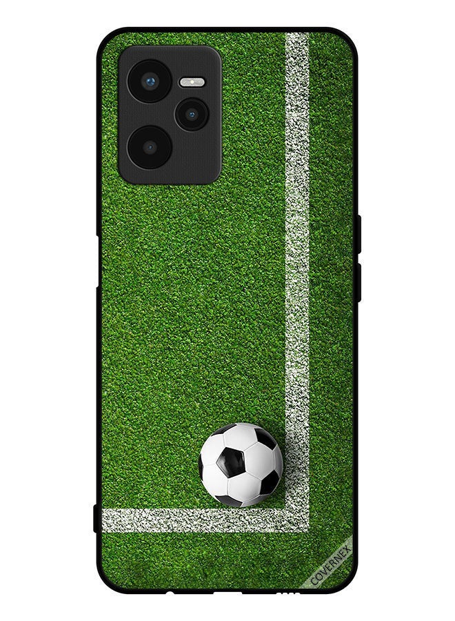 Covernex Protective Case Cover For Realme C35 Soccer Ball In Corner - Image 1