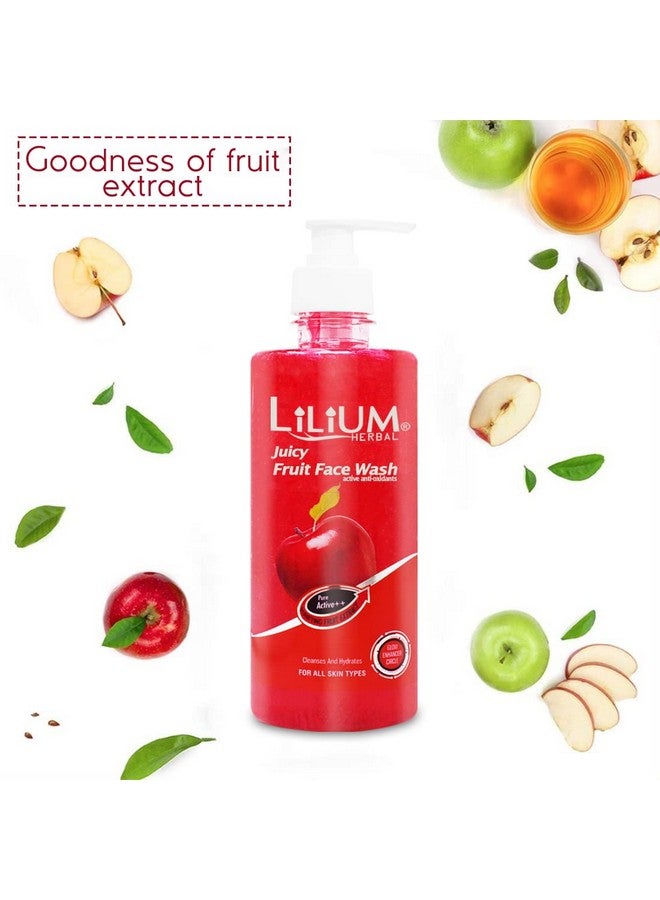 Lilium Herbal Fruit Face Wash 200ml - Image 4