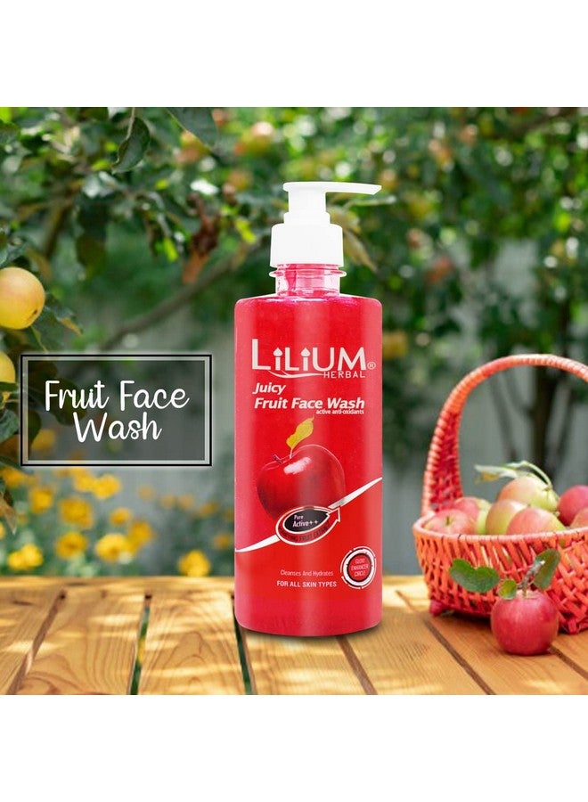 Lilium Herbal Fruit Face Wash 200ml - Image 2