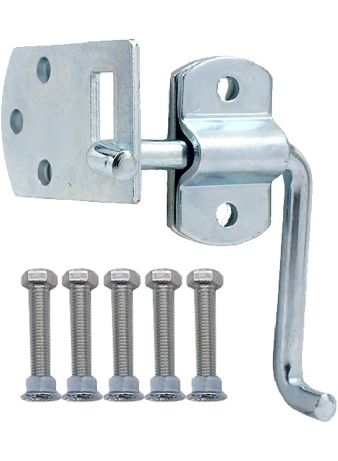 Boxer Boxer Pkg of (2) Corner Gate Latch Sets for Stake Body Gates - Clear Zinc  - Image 5