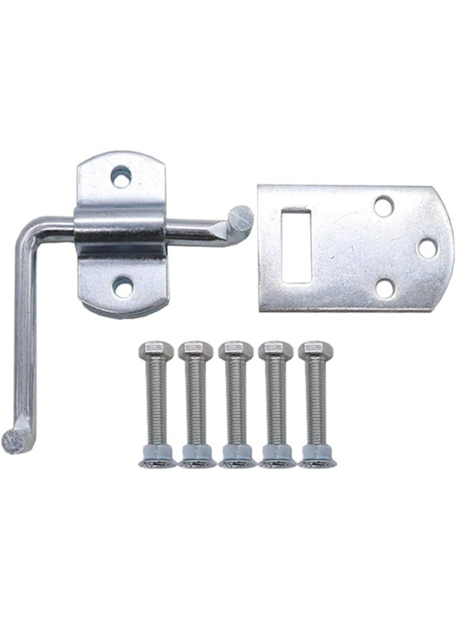 Boxer Boxer Pkg of (2) Corner Gate Latch Sets for Stake Body Gates - Clear Zinc  - Image 2