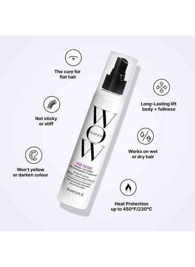 Color Wow Raise the Root Thicken + Lift Spray the cure for flat hair, adds height + volume without dulling colour, 150ml - Image 2