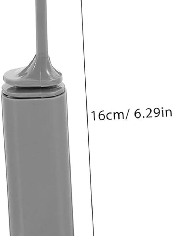 10 قطعة فرشاة أسنان قابلة للطي للسفر باللون الرمادي، مدمجة بشعيرات ناعمة ومقاومة للغبار، مثالية لرحلات العائلة والعناية بالفم - Image 3