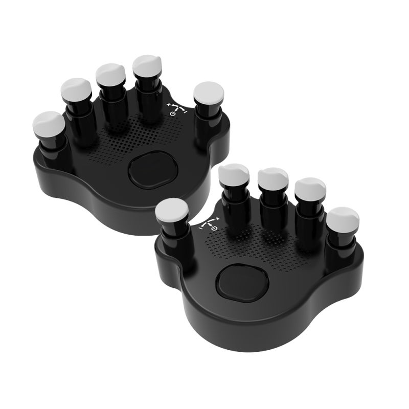 Piano Hand Strengthener Black Built-in Piano Sound Source Hand Exerciser - Integrated Speaker Hand Strength Trainer for Piano Players - Image 1
