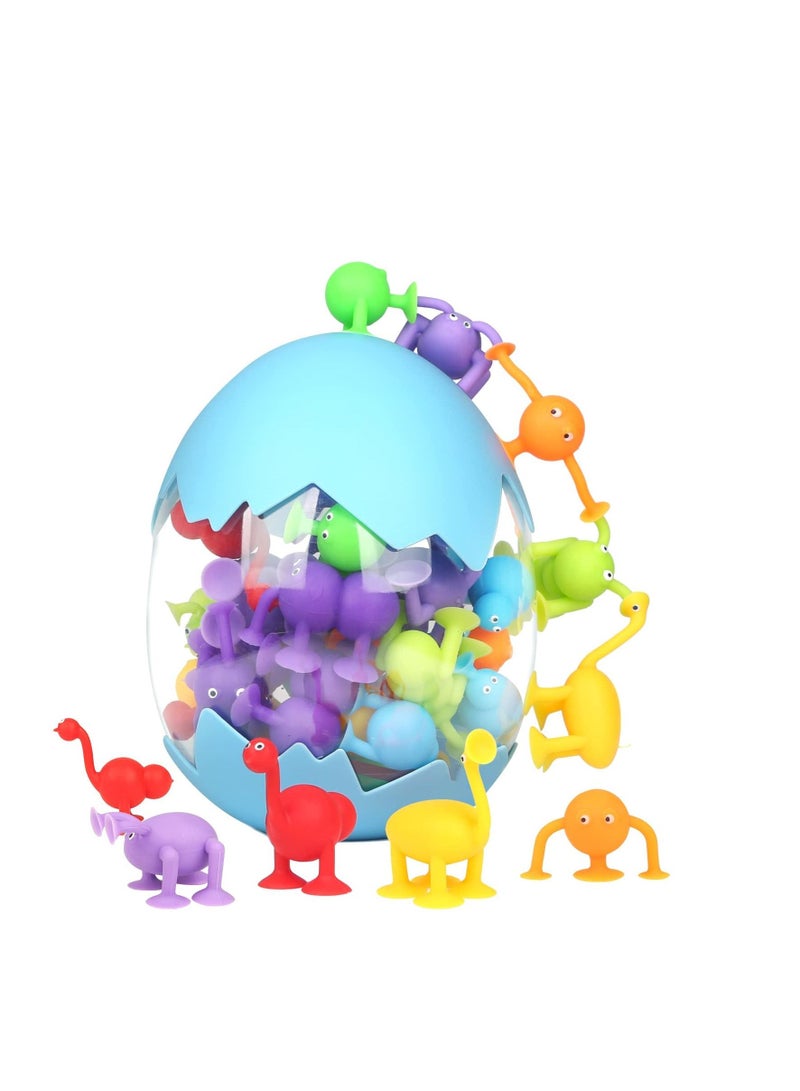 ميكسد لعبة مصاصة ، 40 قطعة من لعب الأطفال حمام ، 3 4 5 6 7 سنوات من العمر الفتيان والفتيات لعبة الضغط الإفراج عن السفر - Image 1